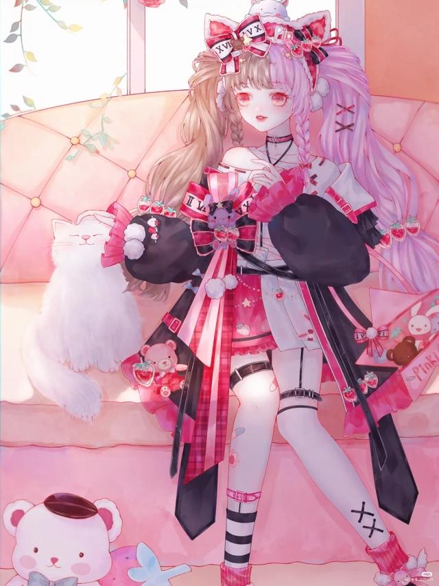 动漫壁纸｜甜漫美少女