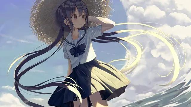 动漫：分享一组好看的动漫美女壁纸，欢迎收藏哦！