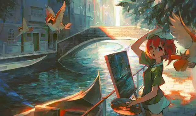 动漫壁纸、头像｜P站精选｜纵使繁星满天，我依然只相中你一个