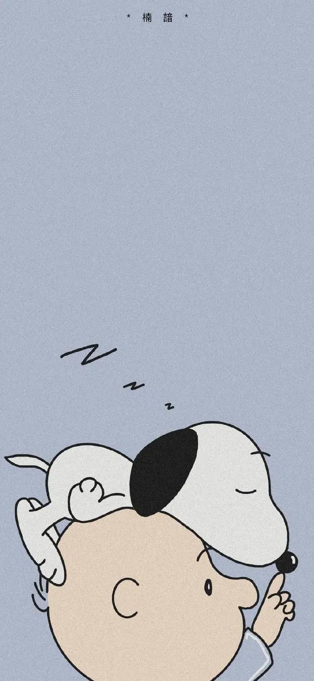 动漫壁纸丨9张史努比高清插画壁纸分享~史努比迷不容错过哦~