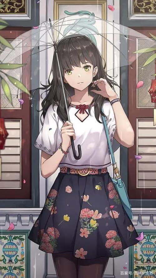 二次元动漫女生全屏壁纸