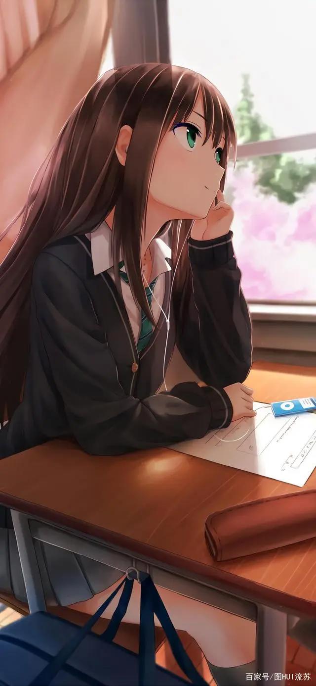 二次元动漫女生全屏壁纸