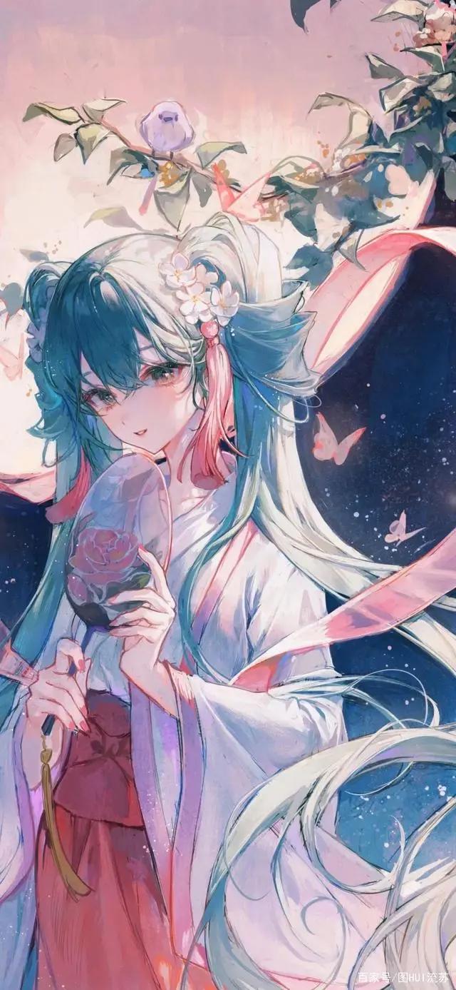 二次元动漫女生全屏壁纸