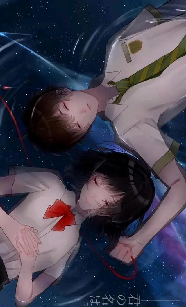 动漫壁纸：新海诚式星空、每一帧都是壁纸，带你领略黑夜的绚丽