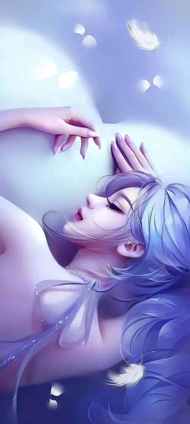 30张美女动漫高清手机壁纸，不好看你来打我