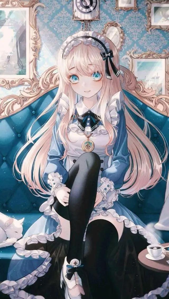 动漫少女壁纸分享，喜欢哪张自己拿