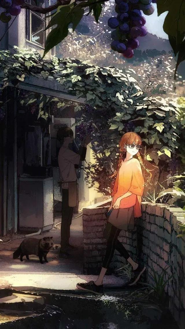 十张唯美动漫双人壁纸，赶紧收藏