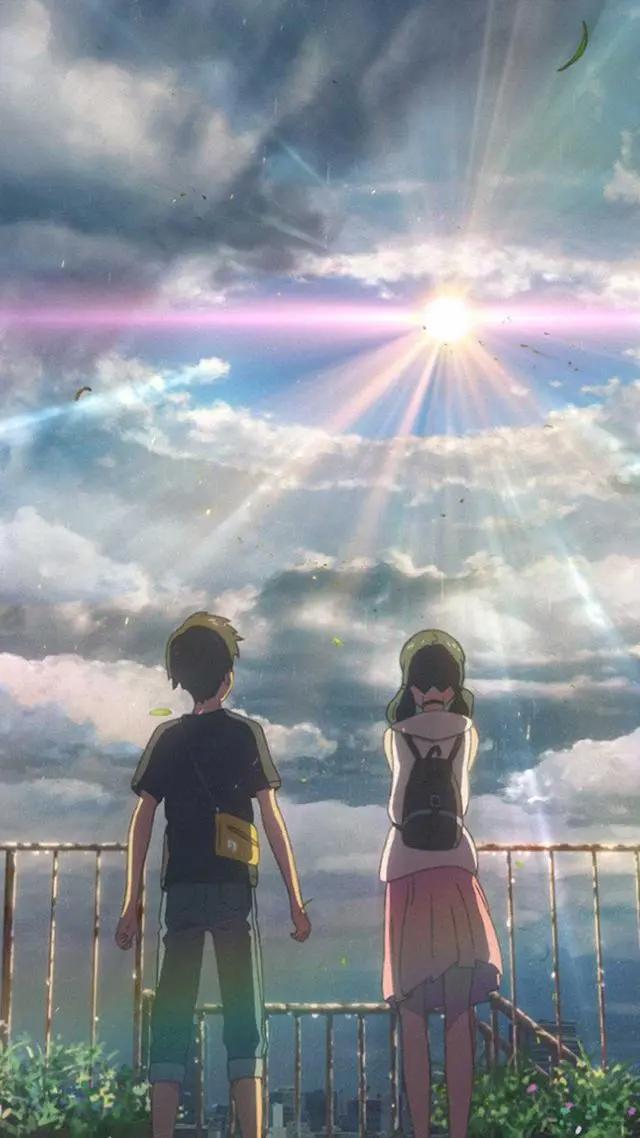 十张唯美动漫双人壁纸，赶紧收藏