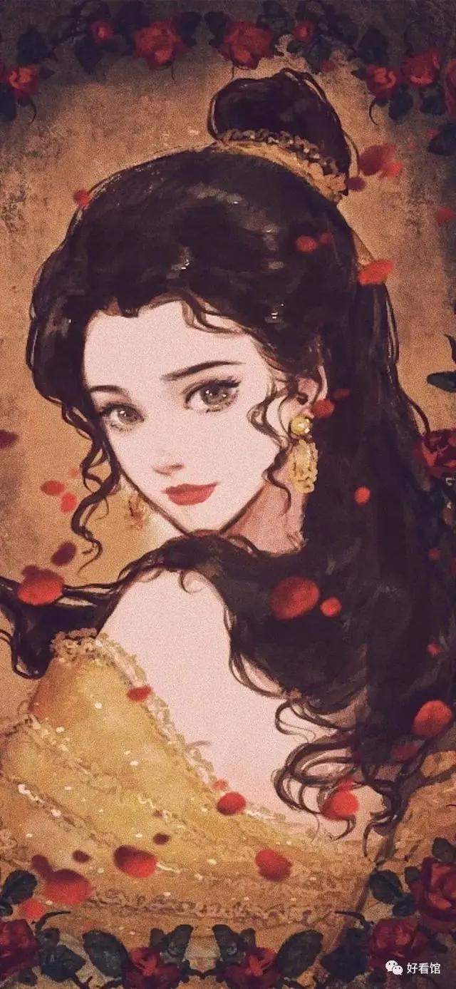 高清全面屏壁纸｜全面屏壁纸高清动漫｜公主壁纸｜壁纸图片简约清新