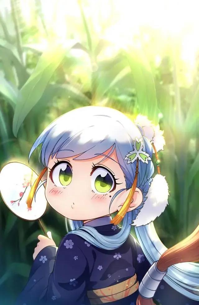 「美图鉴赏」梦幻配色，少女心爆棚的绝美漫画壁纸