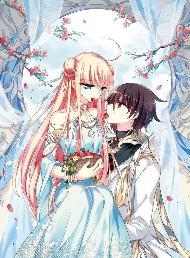 「美图鉴赏」梦幻配色，少女心爆棚的绝美漫画壁纸