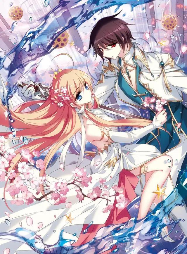 「美图鉴赏」梦幻配色，少女心爆棚的绝美漫画壁纸