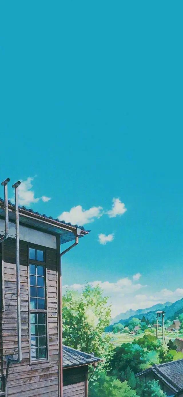 一些很美的动漫风景场景壁纸，真的很治愈