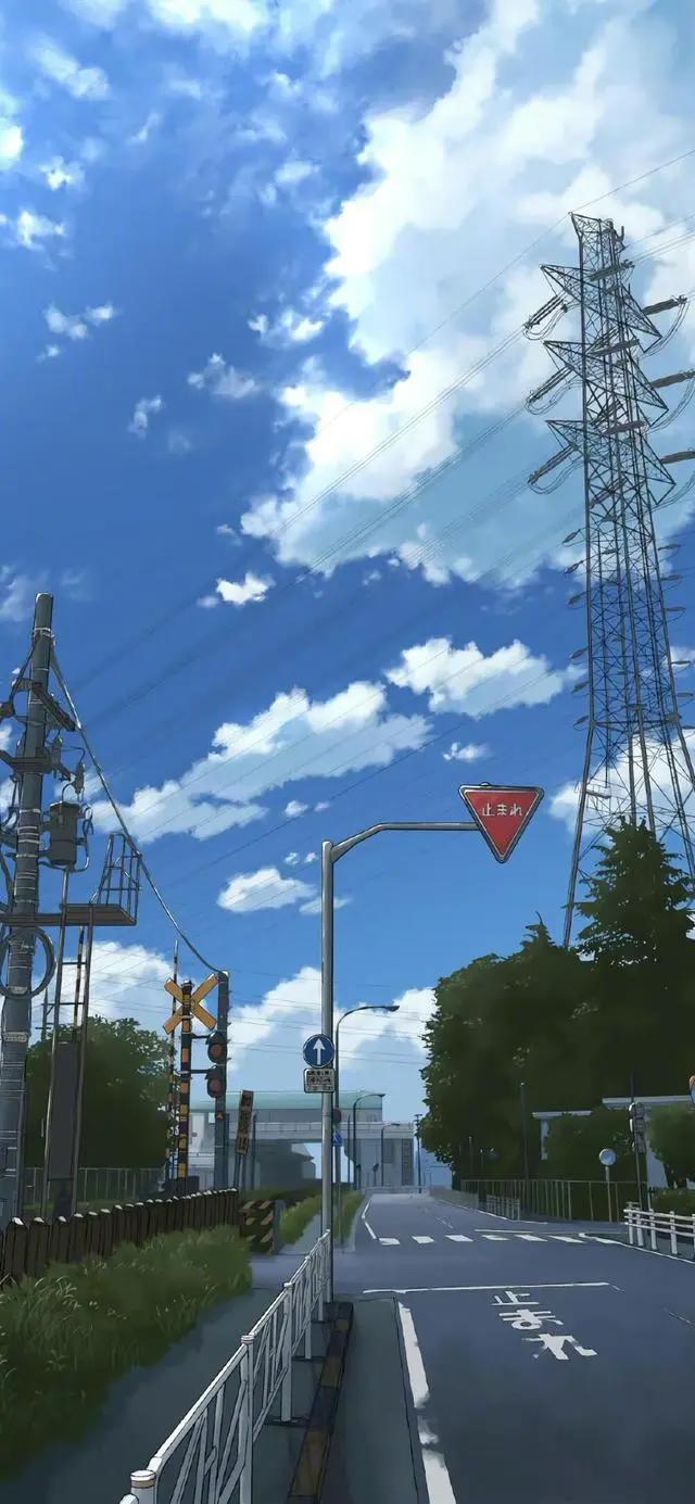 一些很美的动漫风景场景壁纸，真的很治愈