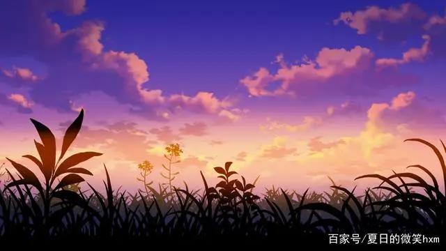 适合做壁纸的动漫风景图