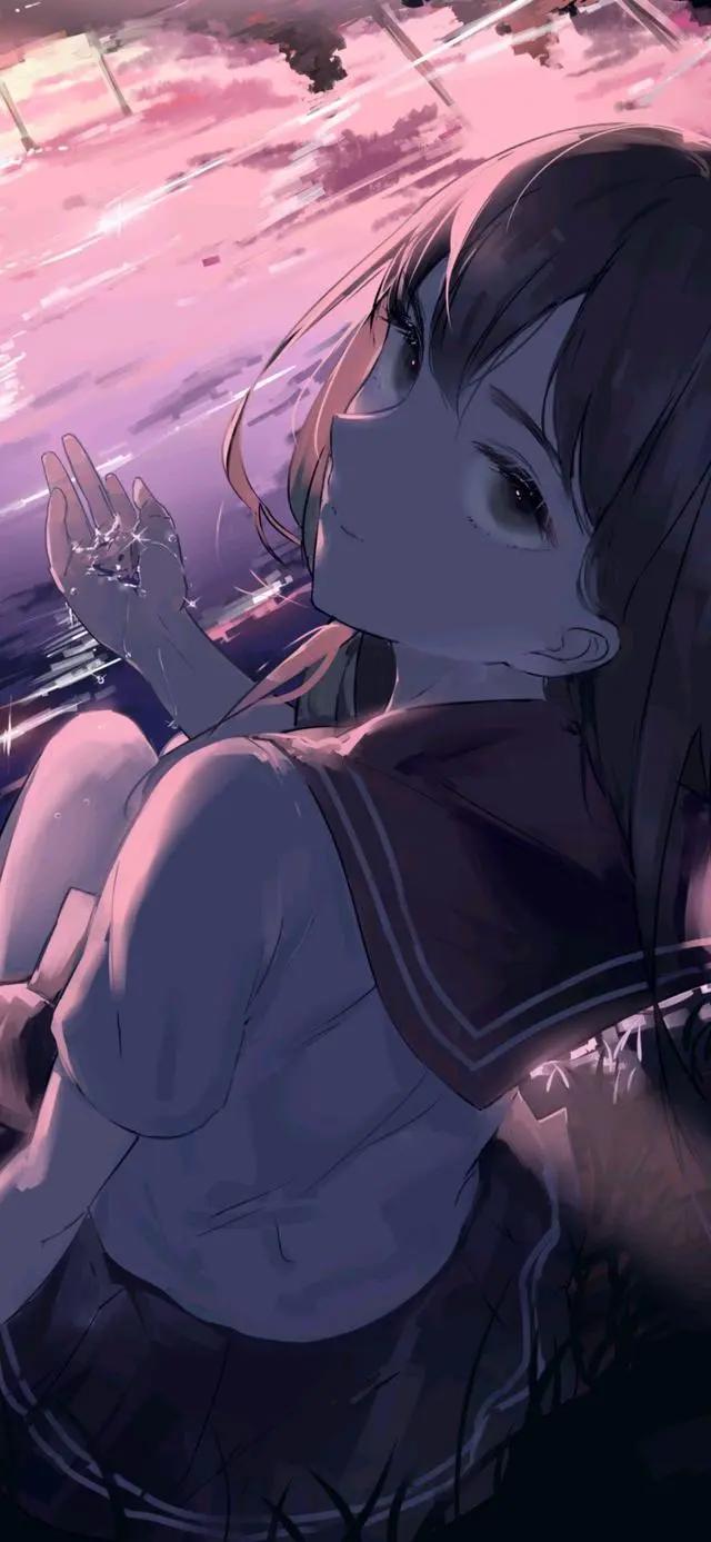 “二次元动漫全屏壁纸”