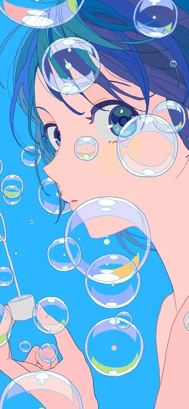 “二次元动漫全屏壁纸”