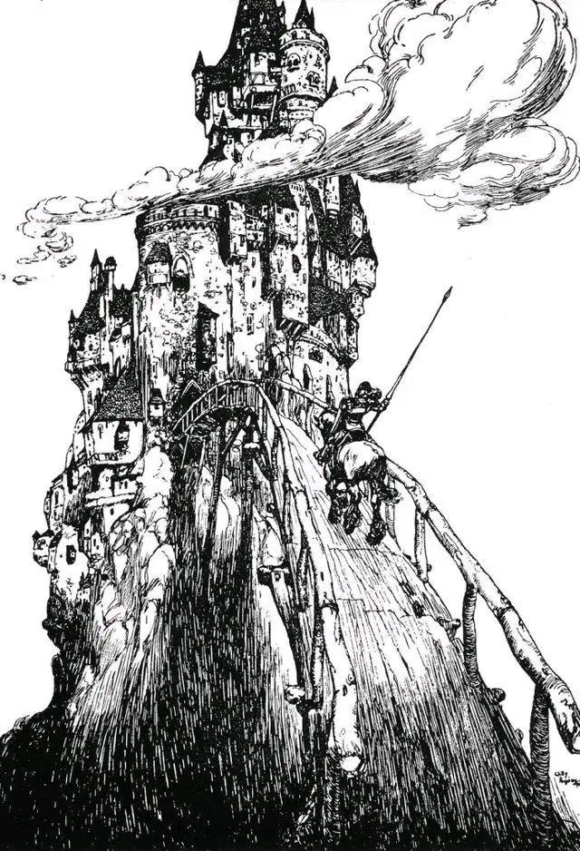 壁纸@全面屏黑白漫画风格手机壁纸，黑白无界