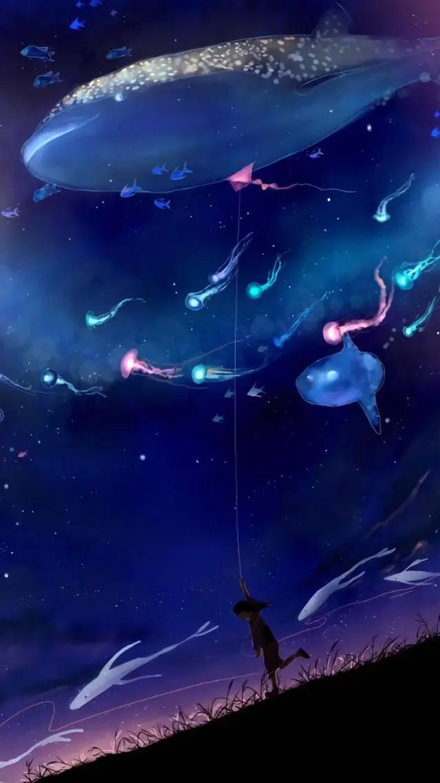 动漫美图：二次元唯美风景壁纸，分享给大家