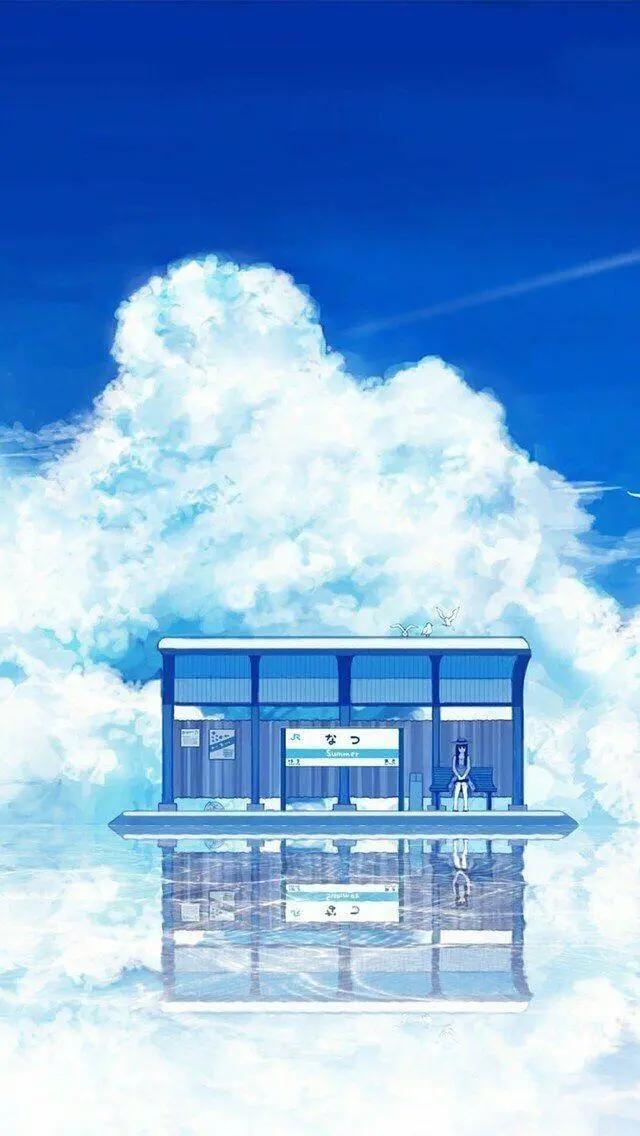 动漫美图：二次元唯美风景壁纸，分享给大家