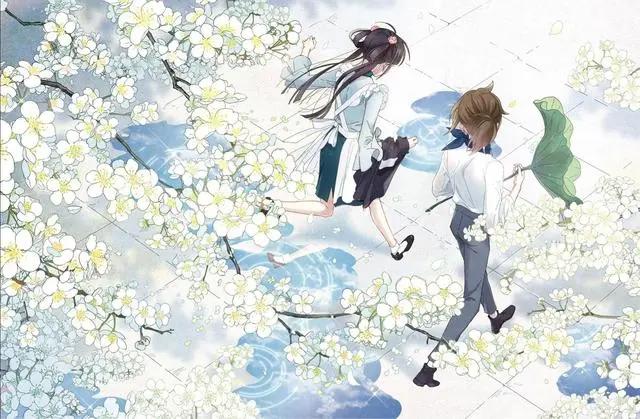 「漫画壁纸」存图了！充满春日氛围感的绝美漫画壁纸来啦