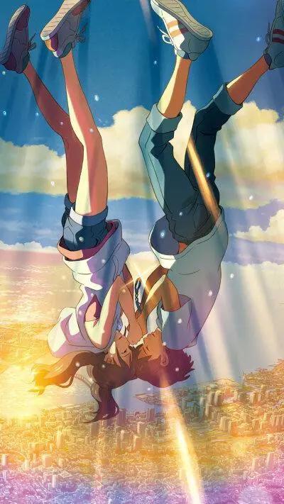 动漫壁纸丨新海诚动漫每一帧都可以拿来当成手机壁纸