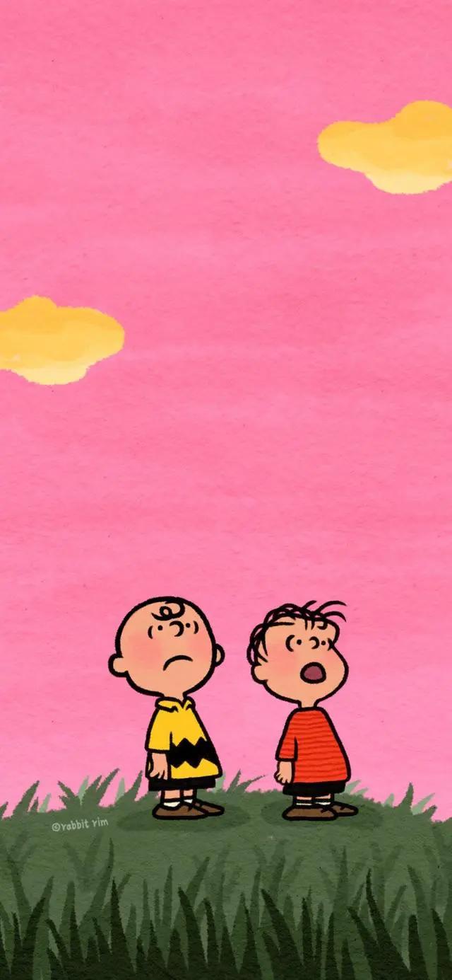 动漫壁纸丨分享高清插画壁纸~10张《史努比》高清壁纸哦~超级好看