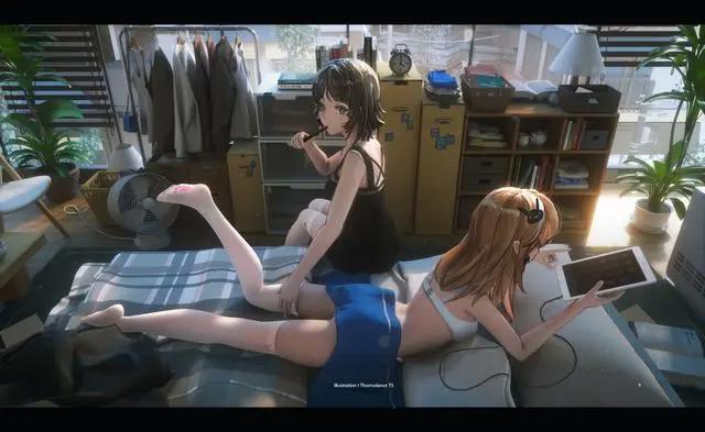 4K超清美少女电脑动漫壁纸
