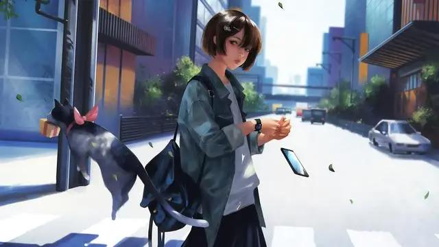 4K超清美少女电脑动漫壁纸