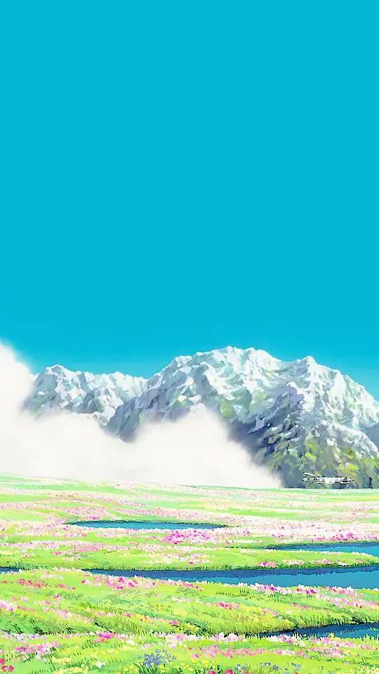 动漫壁纸分享——宫崎骏动漫背景图