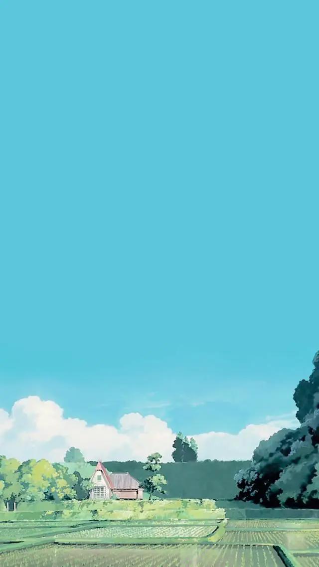 动漫壁纸分享——宫崎骏动漫背景图