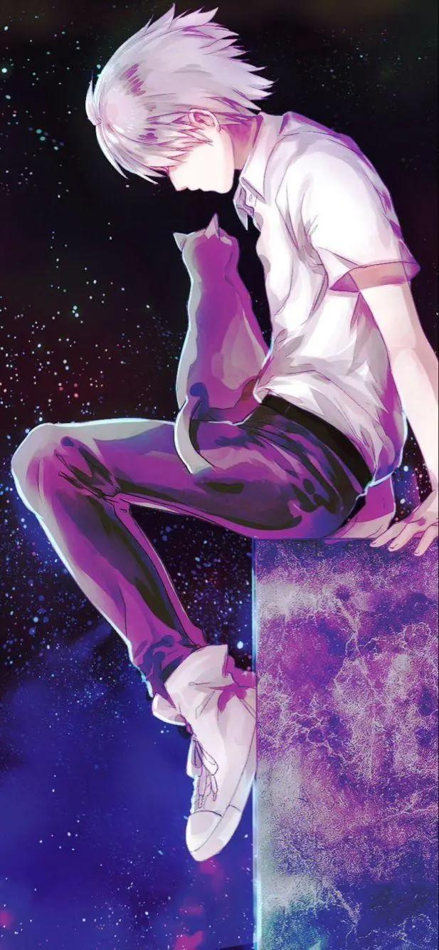 还说缺壁纸？30张让人心动的动漫美男图，无水印拿去收藏吧