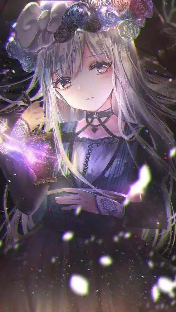 手机动漫壁纸，女生唯美梦幻图片，图还不错，男士们都出来吧！