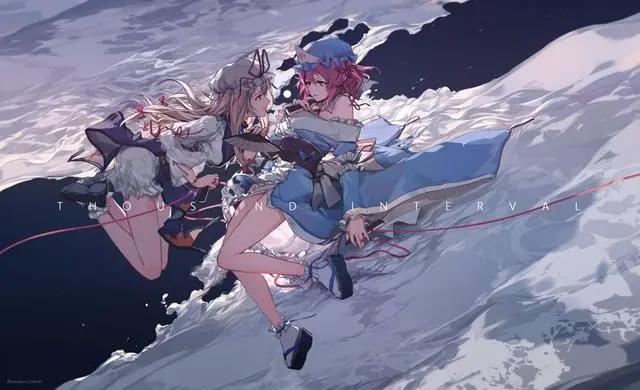 动漫壁纸插画：无悔二次元，来世幻想乡，女巫吸血鬼魔法使的天堂
