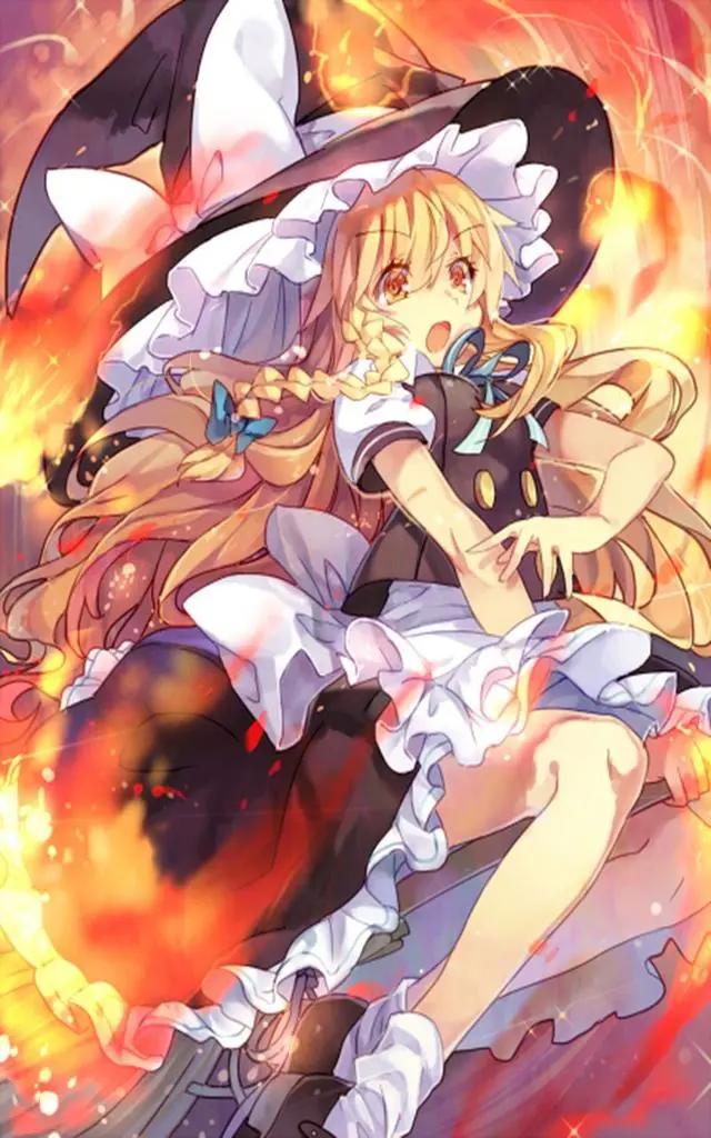 动漫壁纸插画：无悔二次元，来世幻想乡，女巫吸血鬼魔法使的天堂