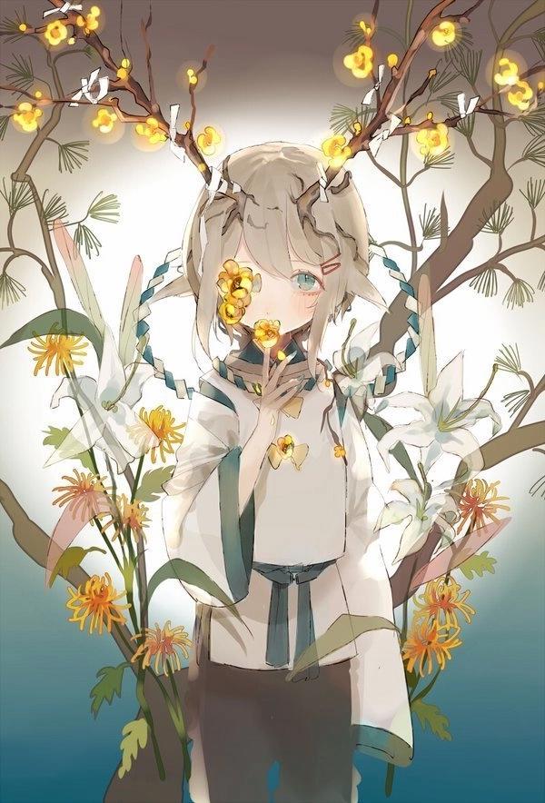 动漫女神插画节选，这样的画风你喜欢吗