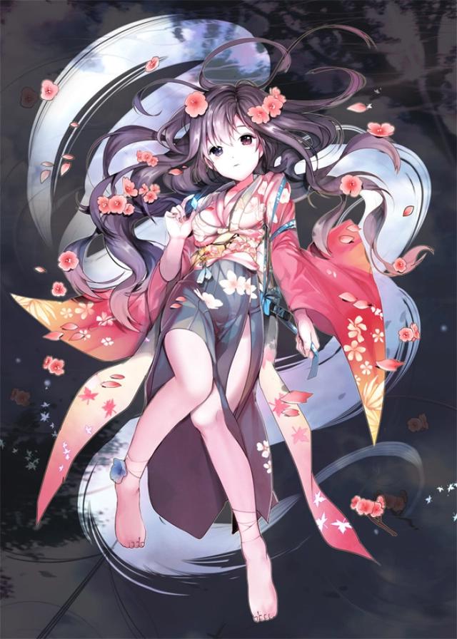 动漫女神插画节选，这样的画风你喜欢吗