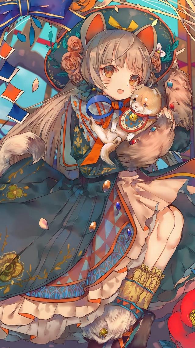 动漫女神插画节选，这样的画风你喜欢吗