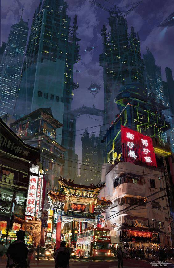动漫场景壁纸，超多元素魔幻之都带来视觉震撼，仿佛置身于异世界