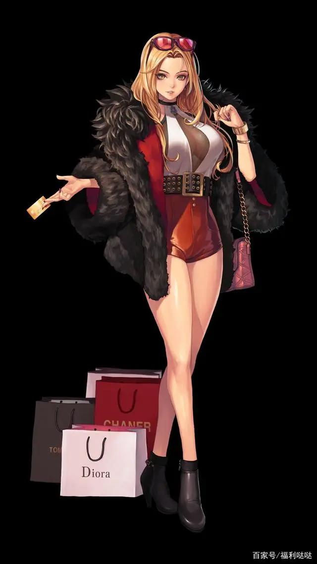 画风爆好，适合做手机屏保的二十二禁区动漫人物图片