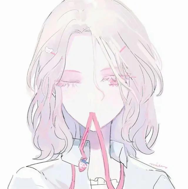 甜美可爱的动漫女头已更新，多种风格哦，小仙女们快来点赞领取