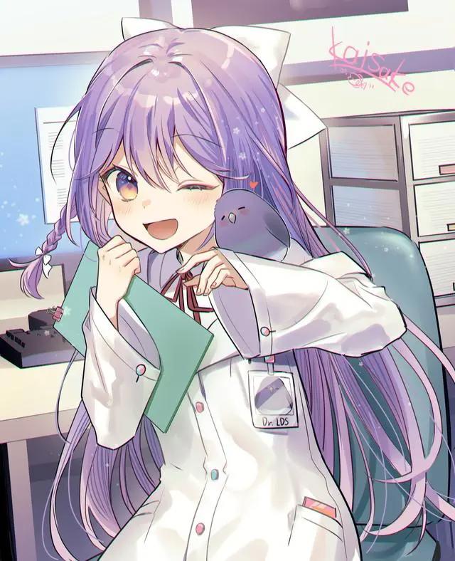 甜美可爱的动漫女头已更新，多种风格哦，小仙女们快来点赞领取