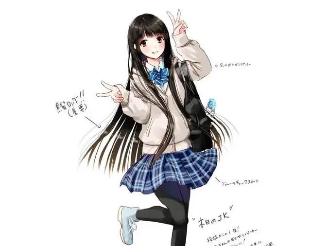 漫迷设计出了动漫中的18款校服，图中的哪一位美少女最让你心动？