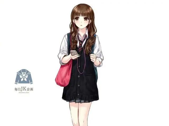 漫迷设计出了动漫中的18款校服，图中的哪一位美少女最让你心动？