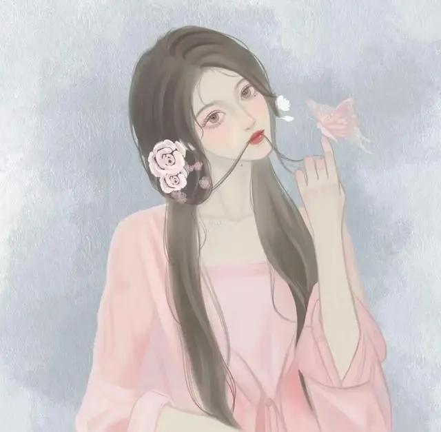 粉粉可爱的优质女生动漫头像