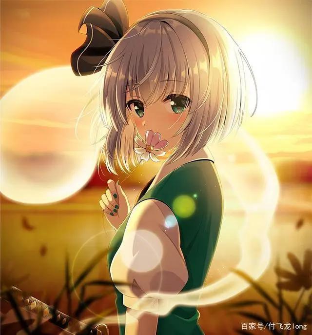 心照不宣的动漫图片，一张也倾城