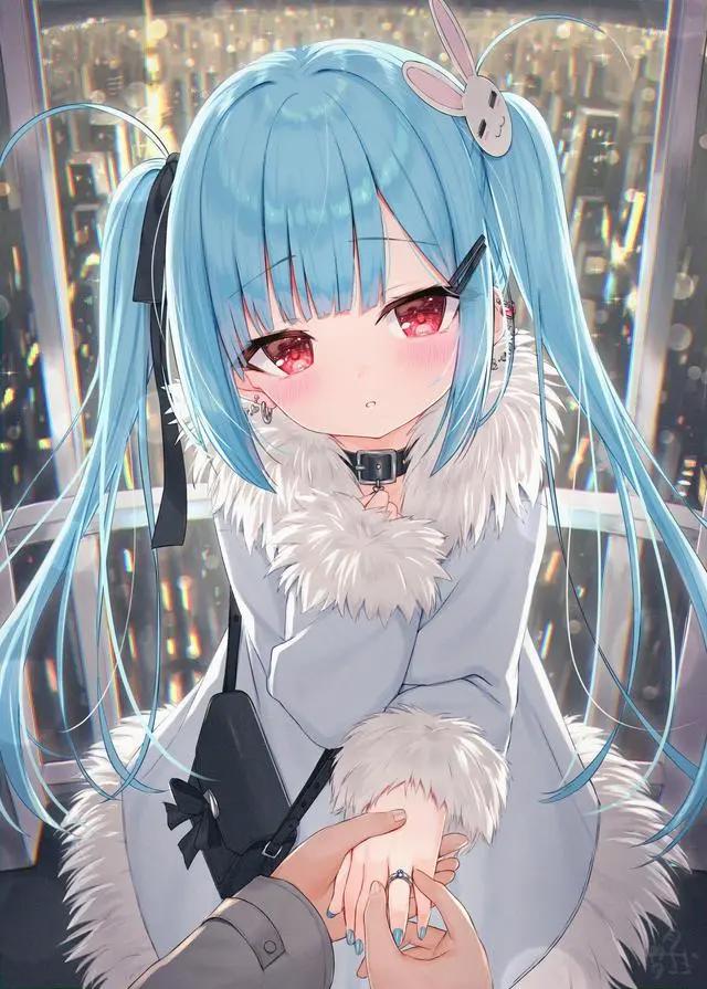 动漫图片推荐：与你对视的二次元少女难道不喜欢吗？