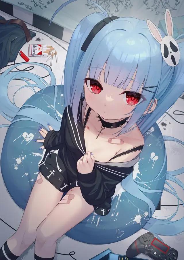 动漫图片推荐：与你对视的二次元少女难道不喜欢吗？