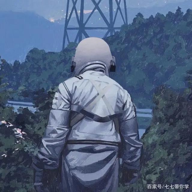 超酷漫画宇航员头像，帅小伙和酷女孩肯定爱！