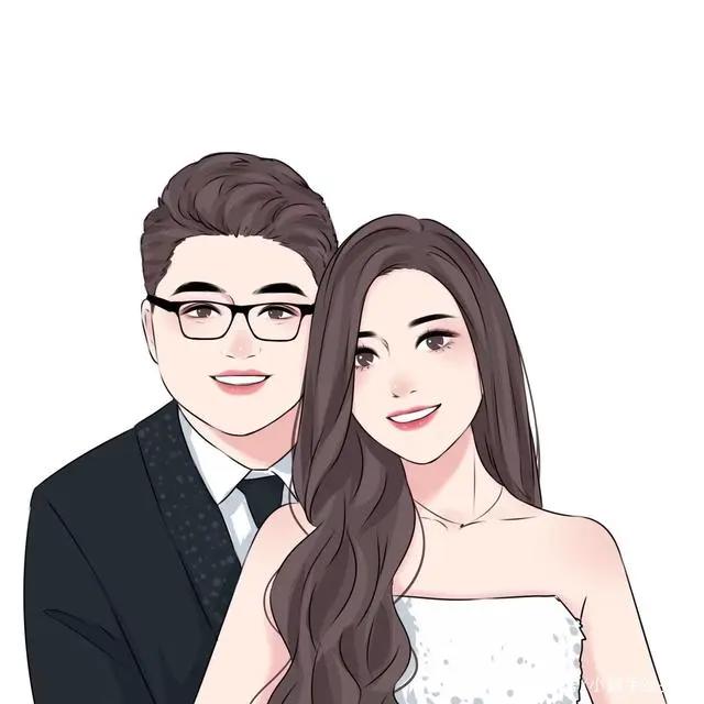 520，用漫画头像表达爱，简单美好、温馨幸福